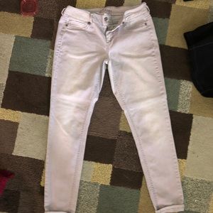 Lavender skinny jeans